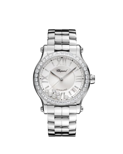 Chopard Watches Medium Automatic Stainless Steel Diamonds (watches)